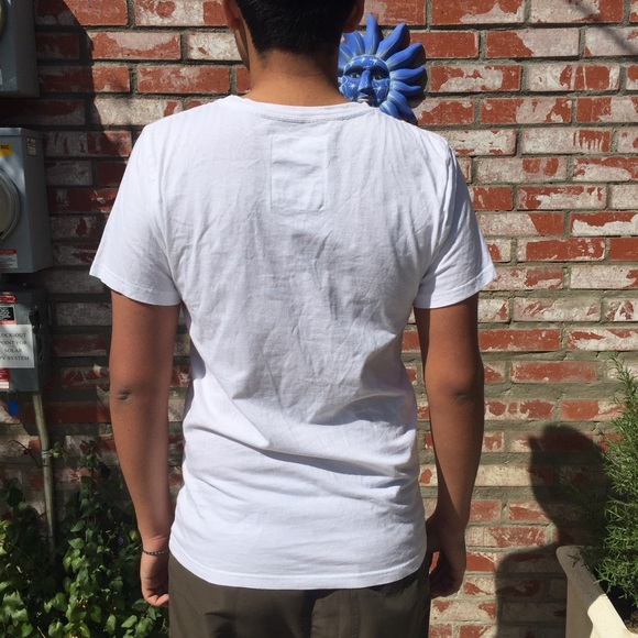 Graphic Cat White Short Sleeve - Picture 3 of 4