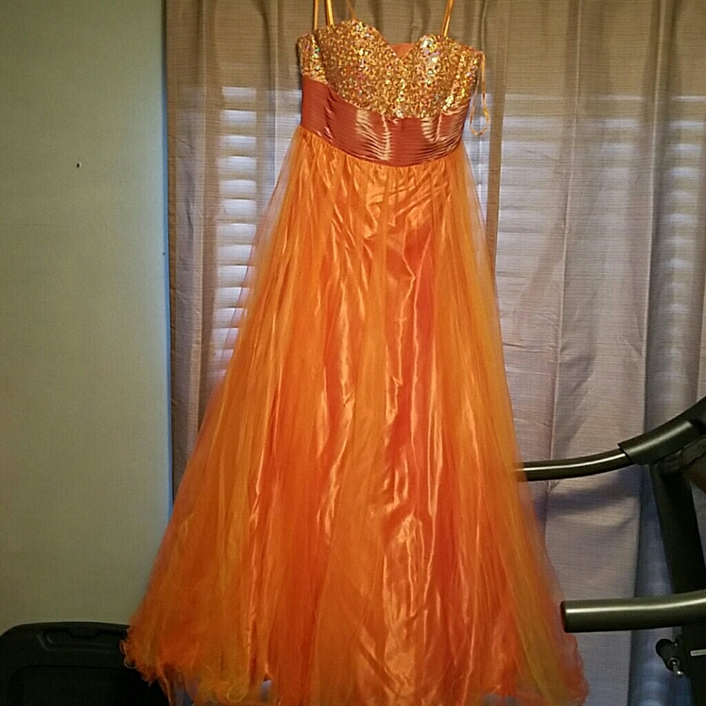 Prom dress.