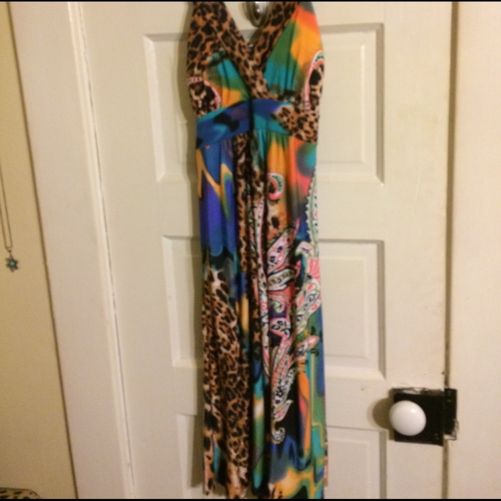 Leopard summer dress