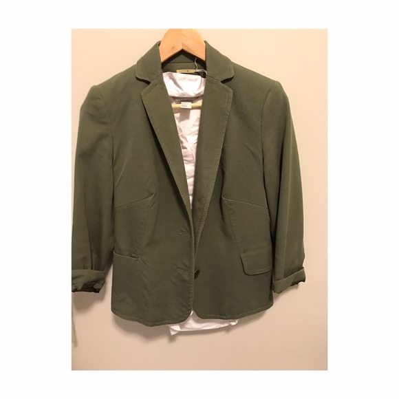 Max Studio olive blazer - Picture 1 of 3
