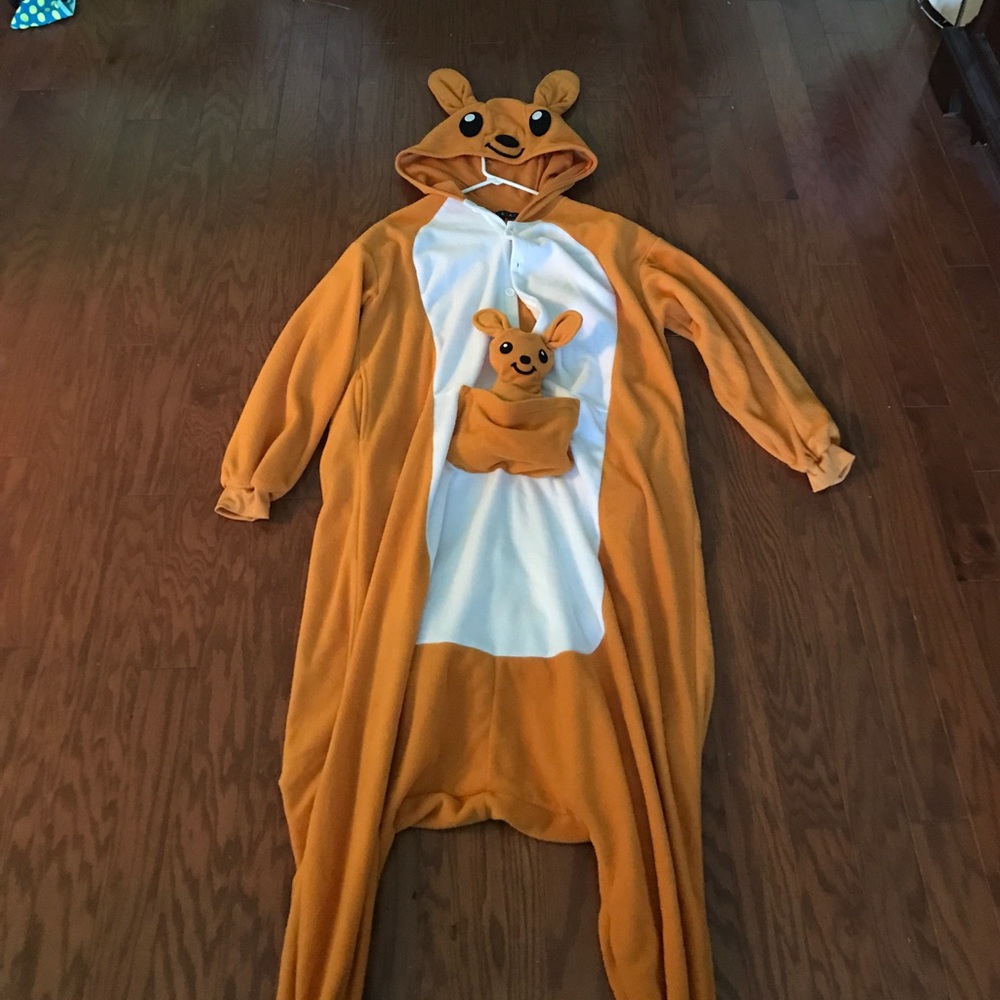 Kangaroo onesie
