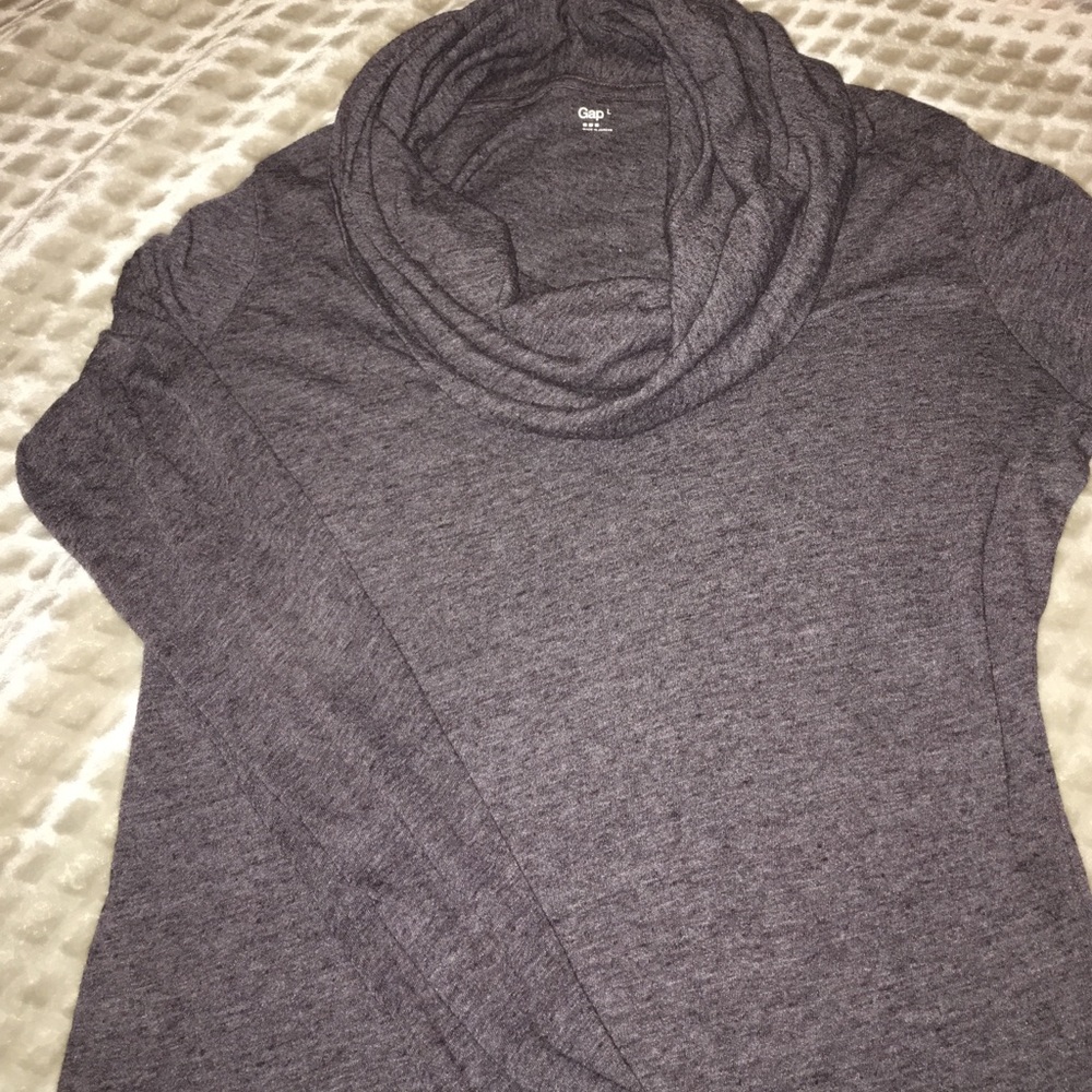 Gap long sleeve Cowl Neck shirt