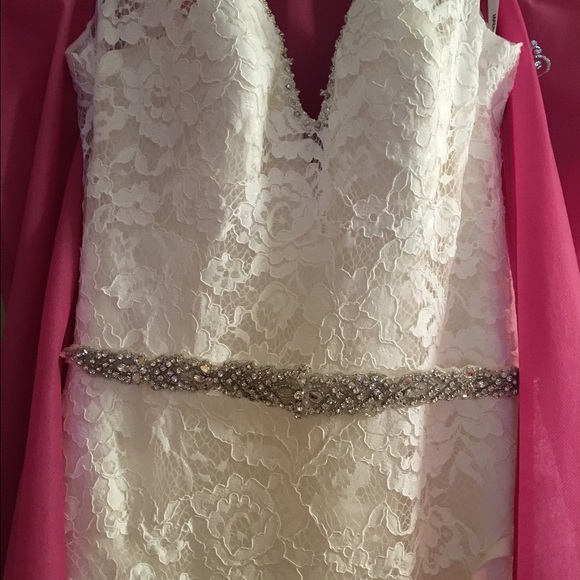 Bel Aire Bridal Ivory Sash