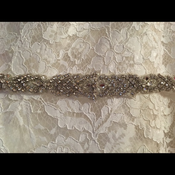 Bel Aire Bridal Ivory Sash