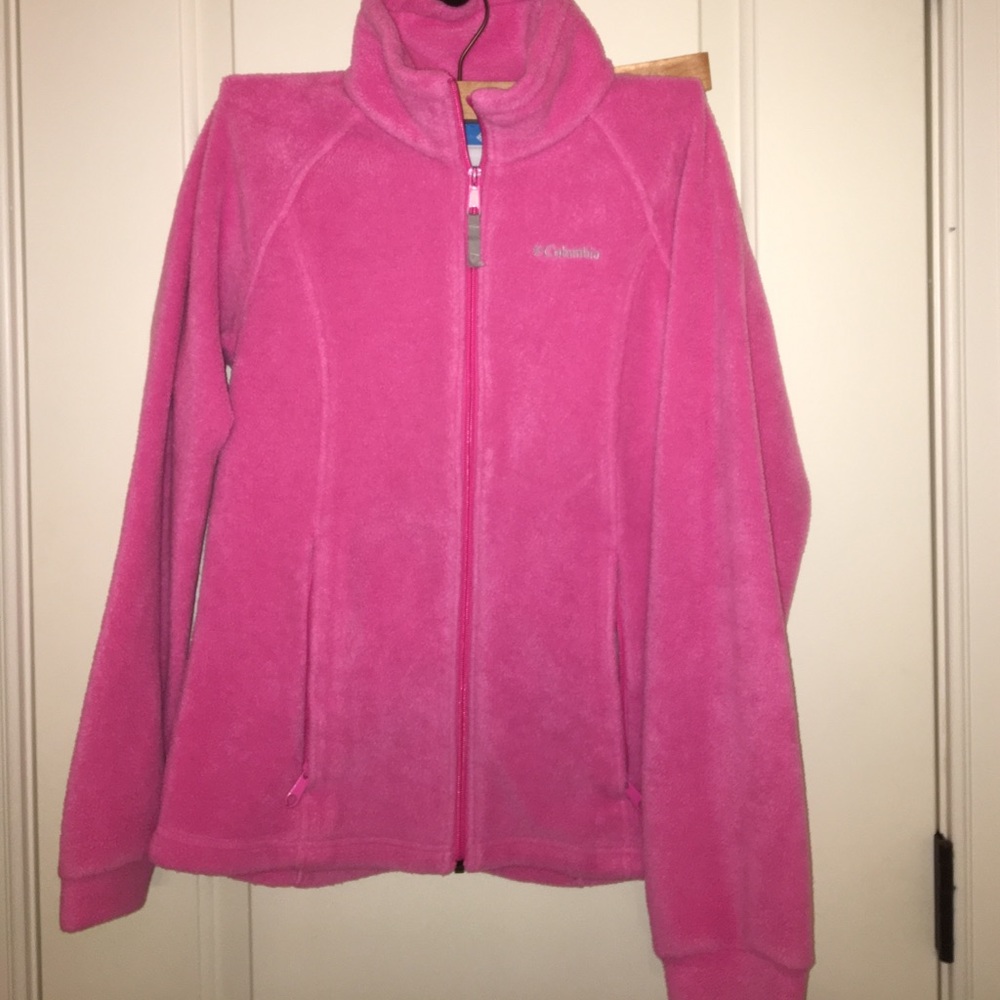 Worn Columbia jacket