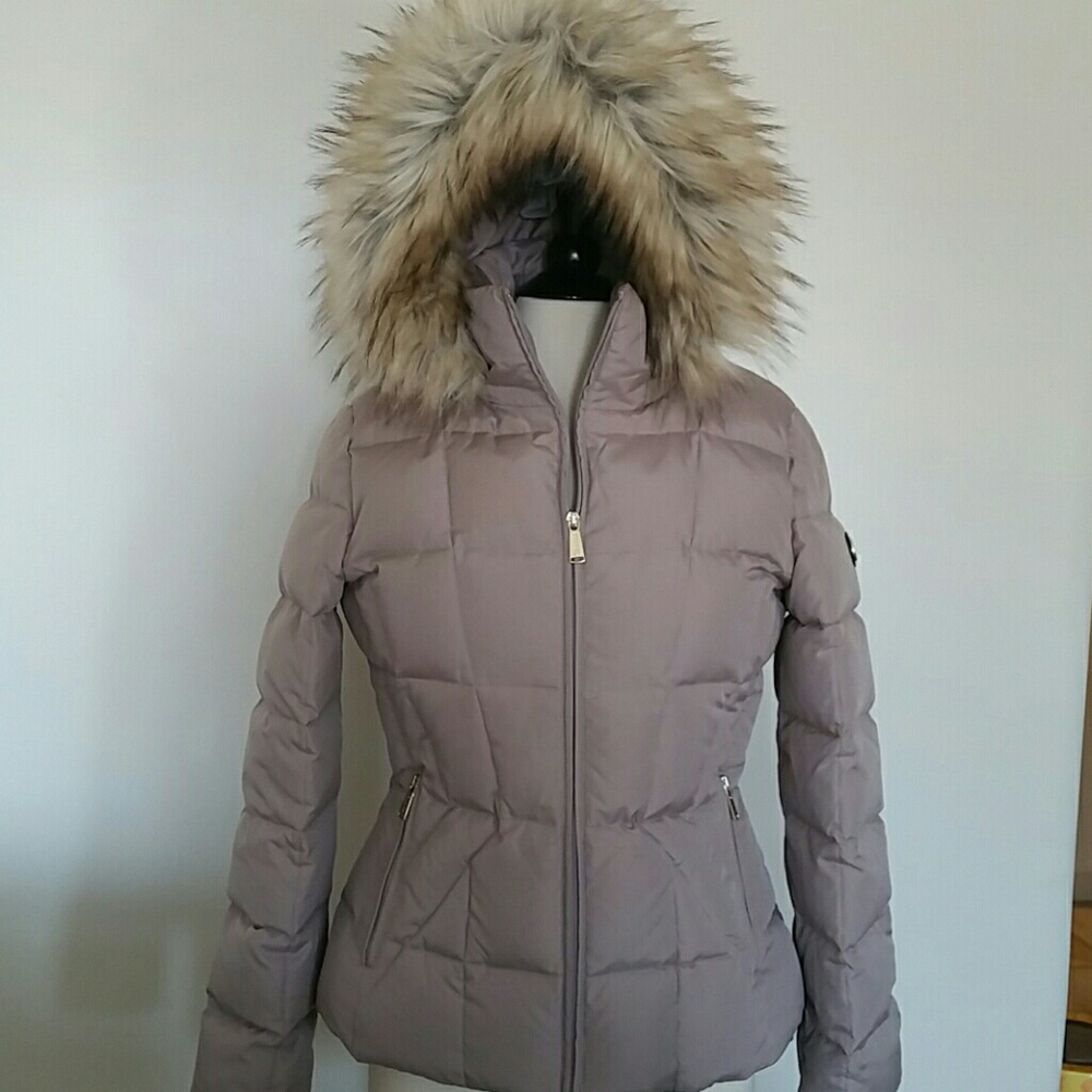 Calvin Klein Duck Down Jacket w Fur Hood