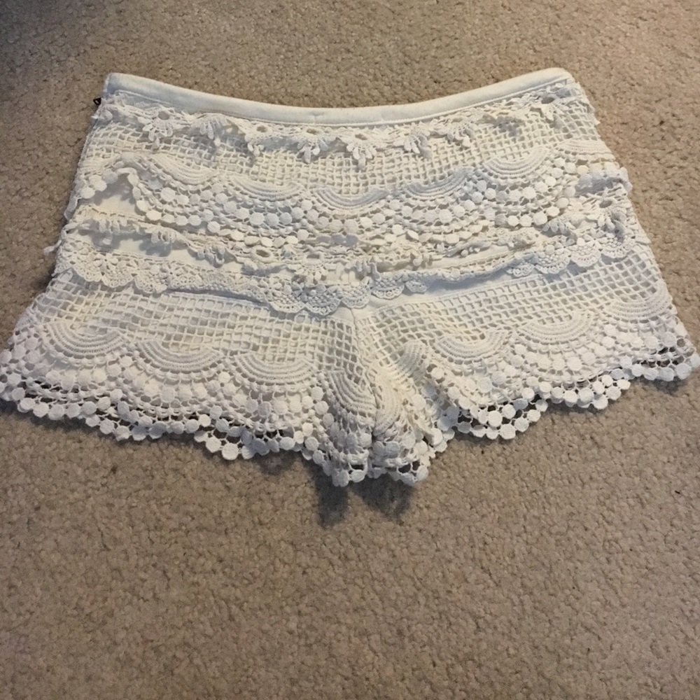 Lace shorts