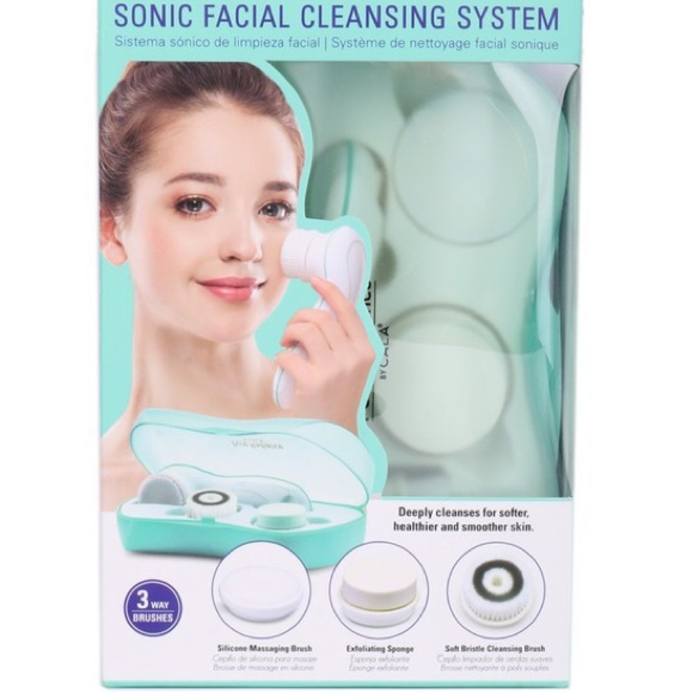 Sonic Facial Cleansing Brush (3 ways) * new*