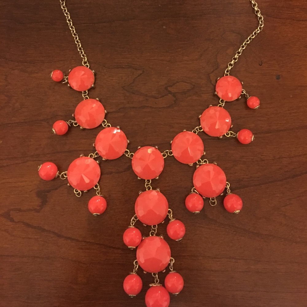 Pink bubble necklace