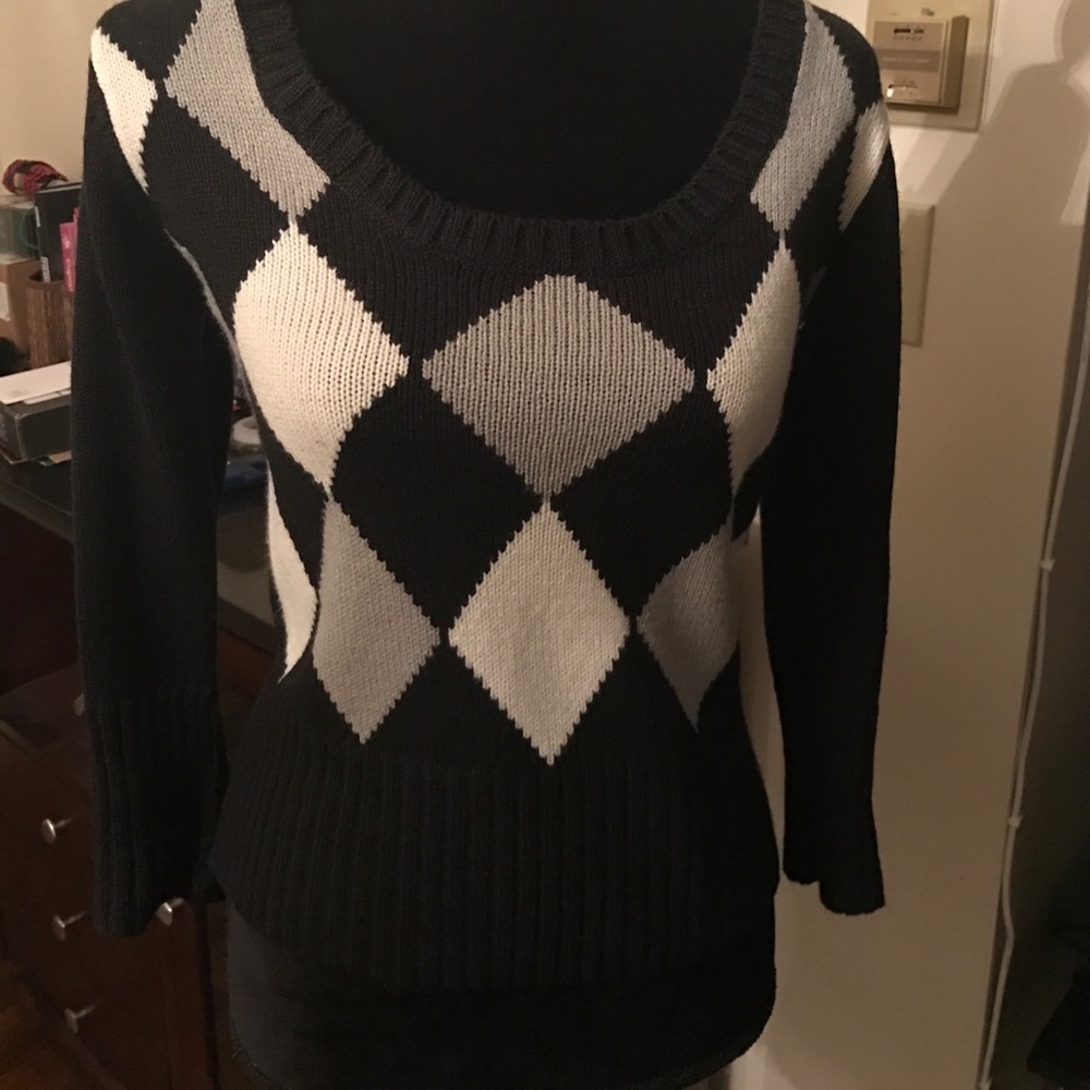 Argyle sweater