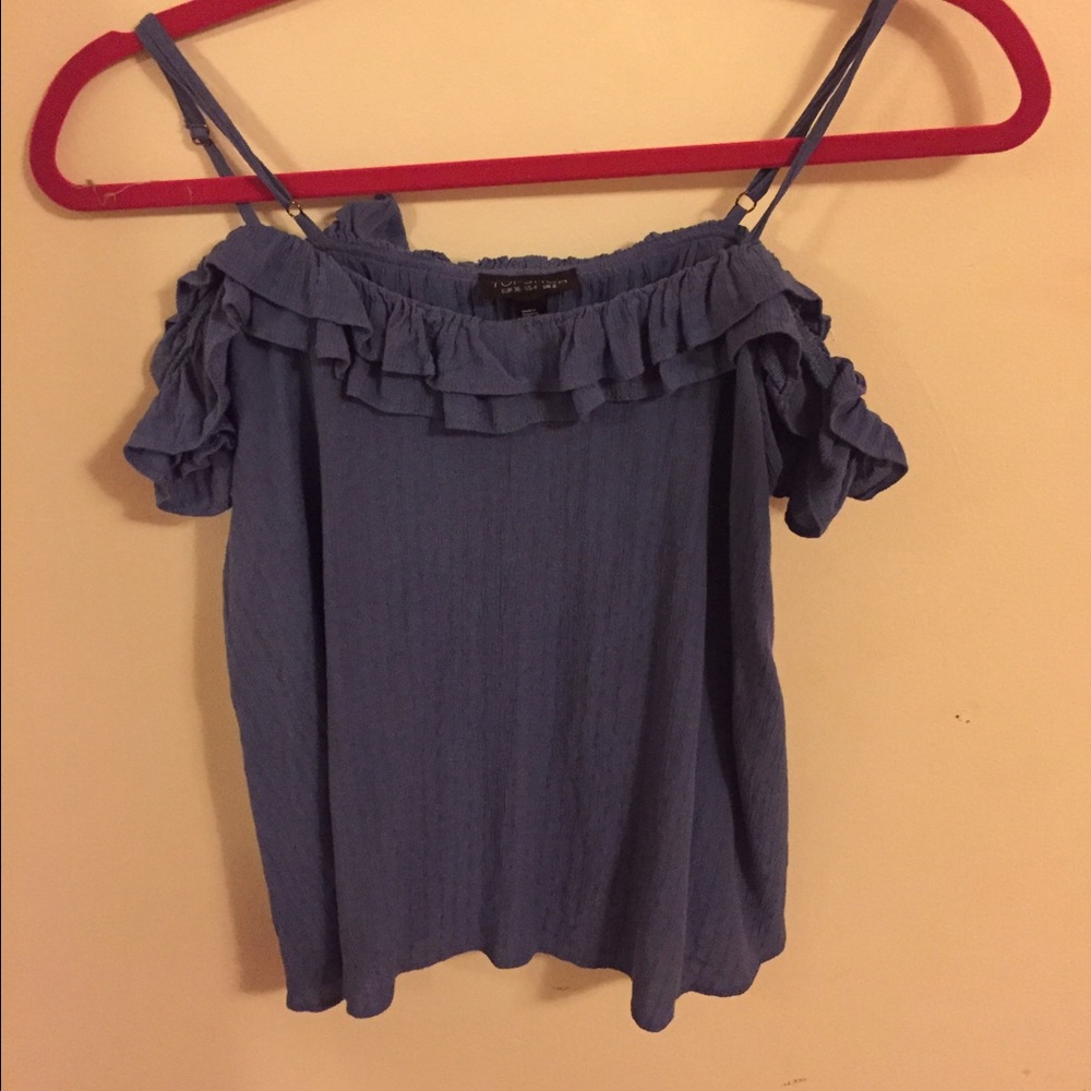 Top shop off the shoulder top