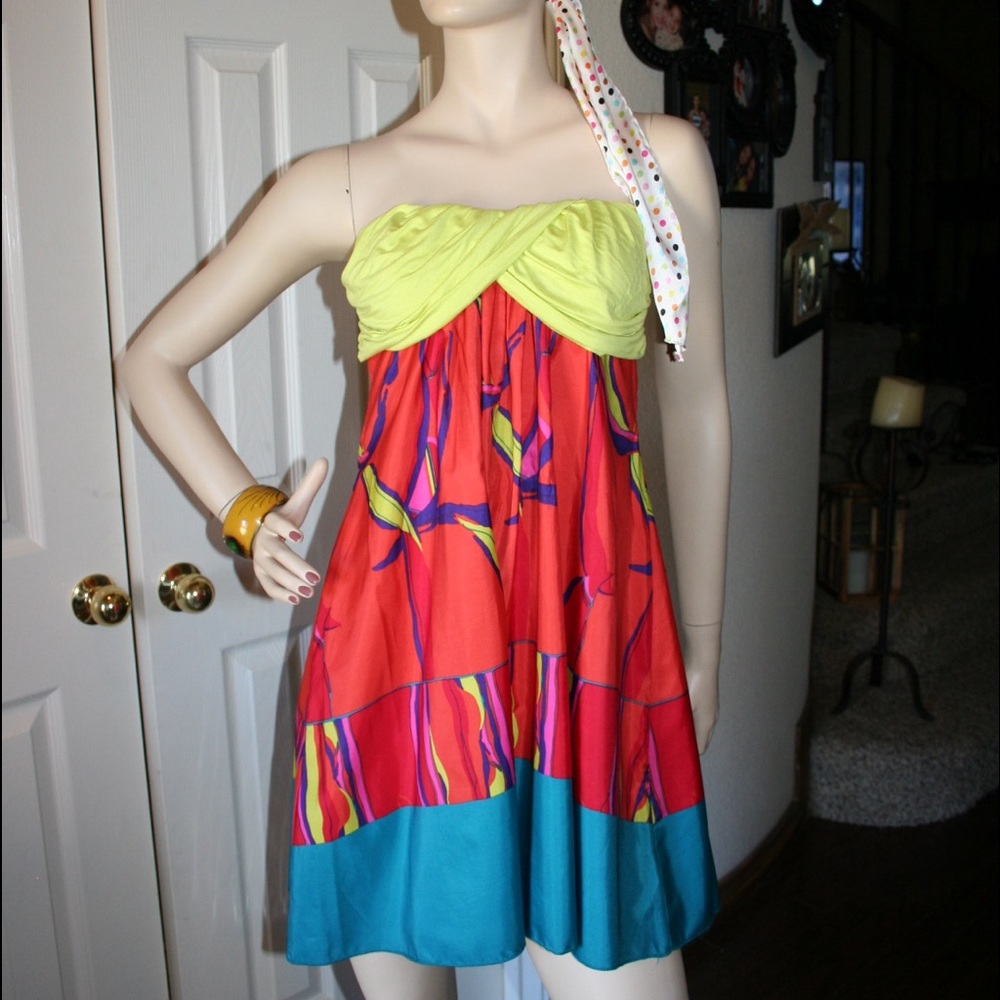 ❤️Gabriela Rocha Colorful Dress❤️
