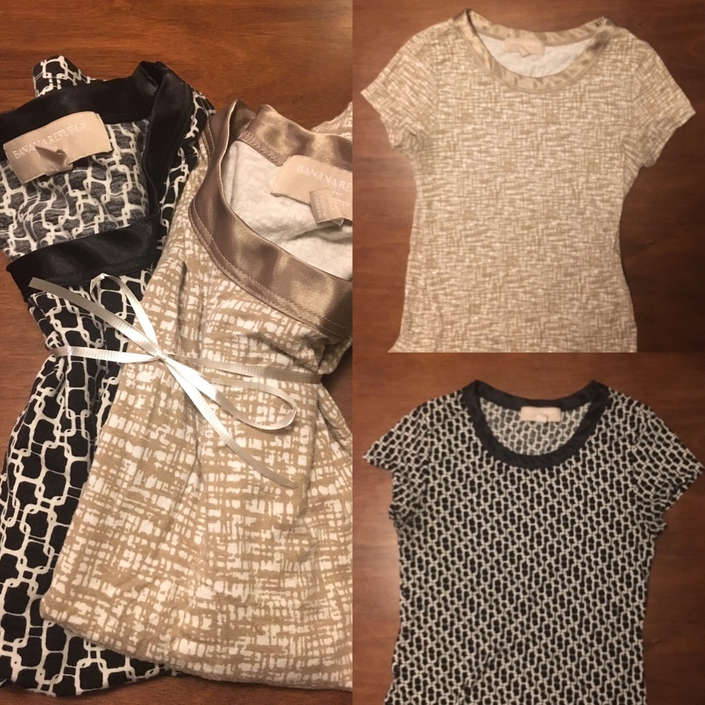 Banana Republic | two pack | Luxe Touch Shirts