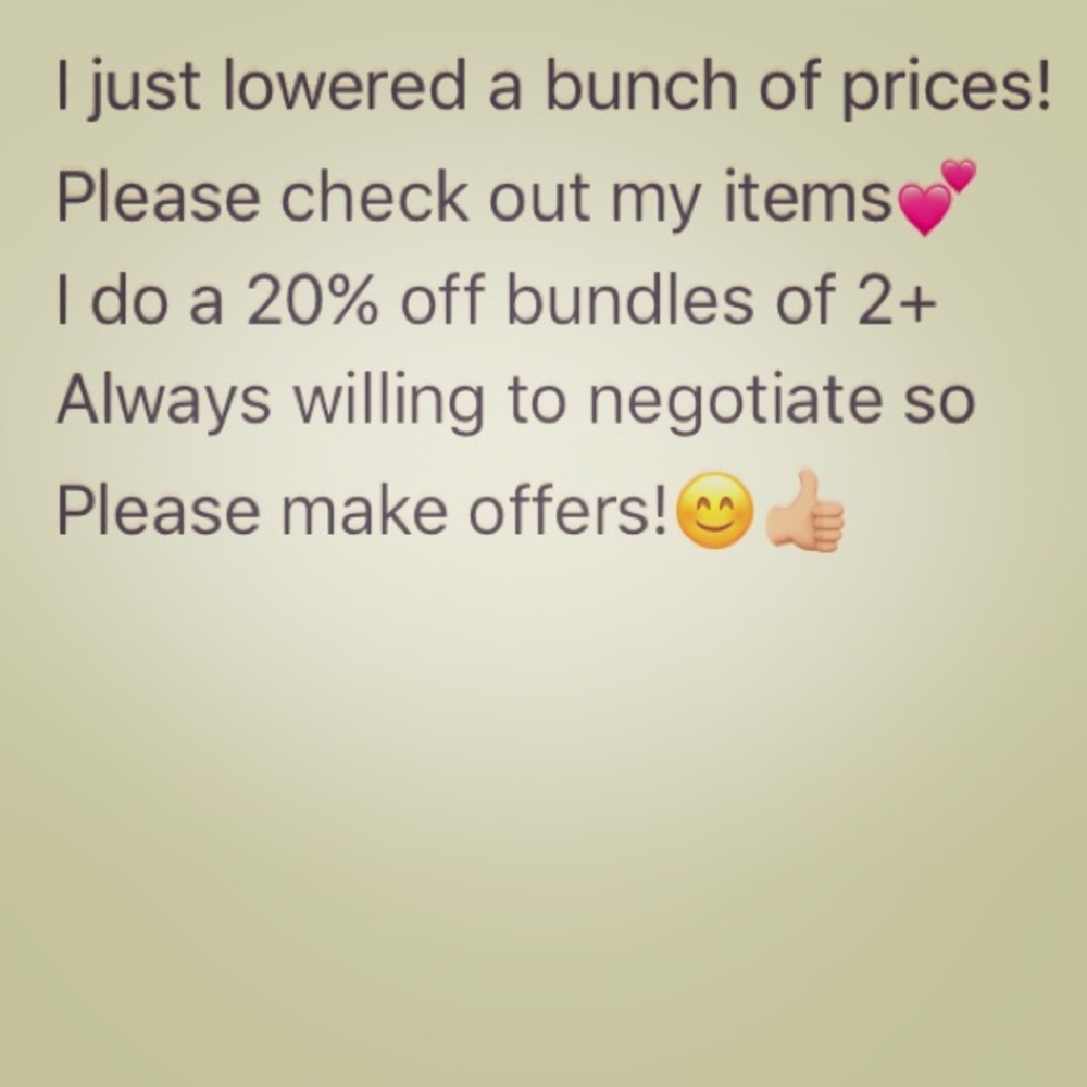 Price Drops! Please Look and Make Offers❤