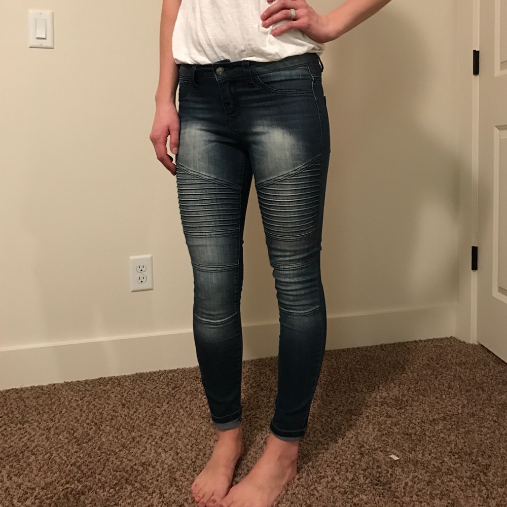 Moto skinny jeans