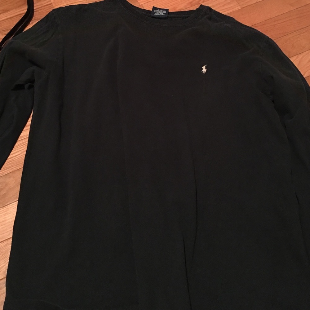 long sleeve polo shirt