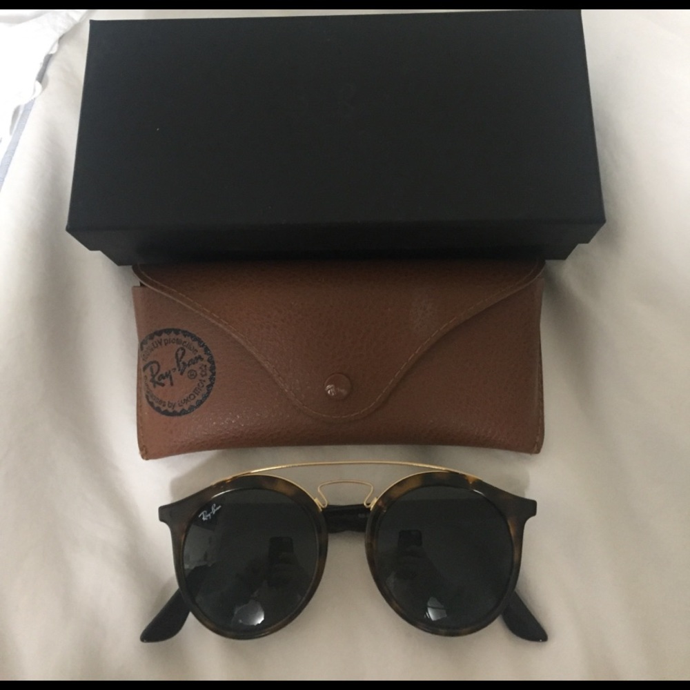 Ray Ban gatsby tortoise sunglasses