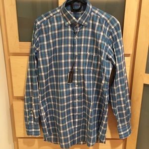 Medium Peter Millar Blue Check Shirt