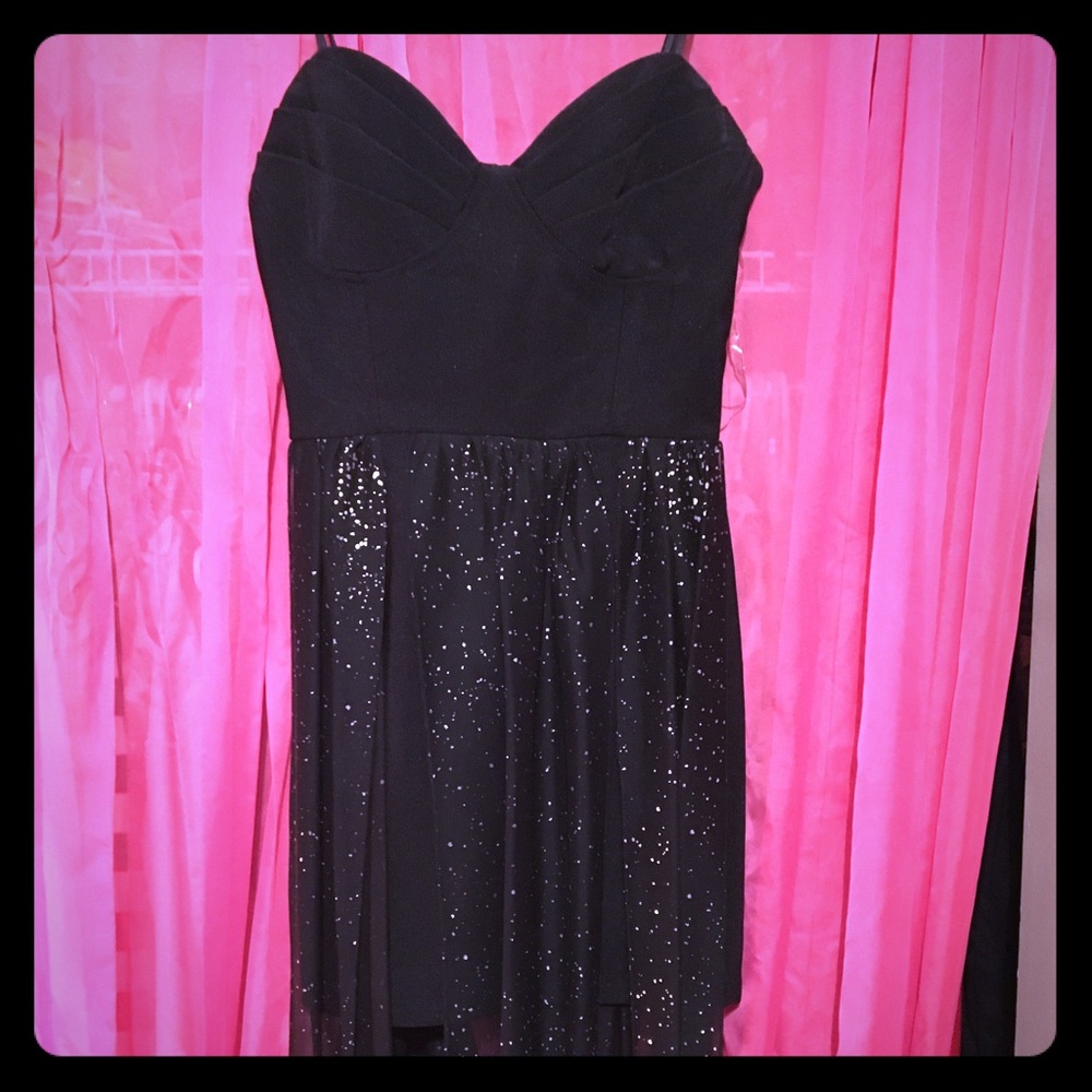 Black sparkle dress