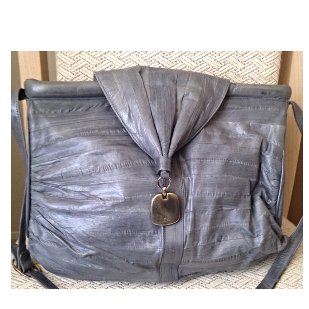 Eel Skin Vintage Bag