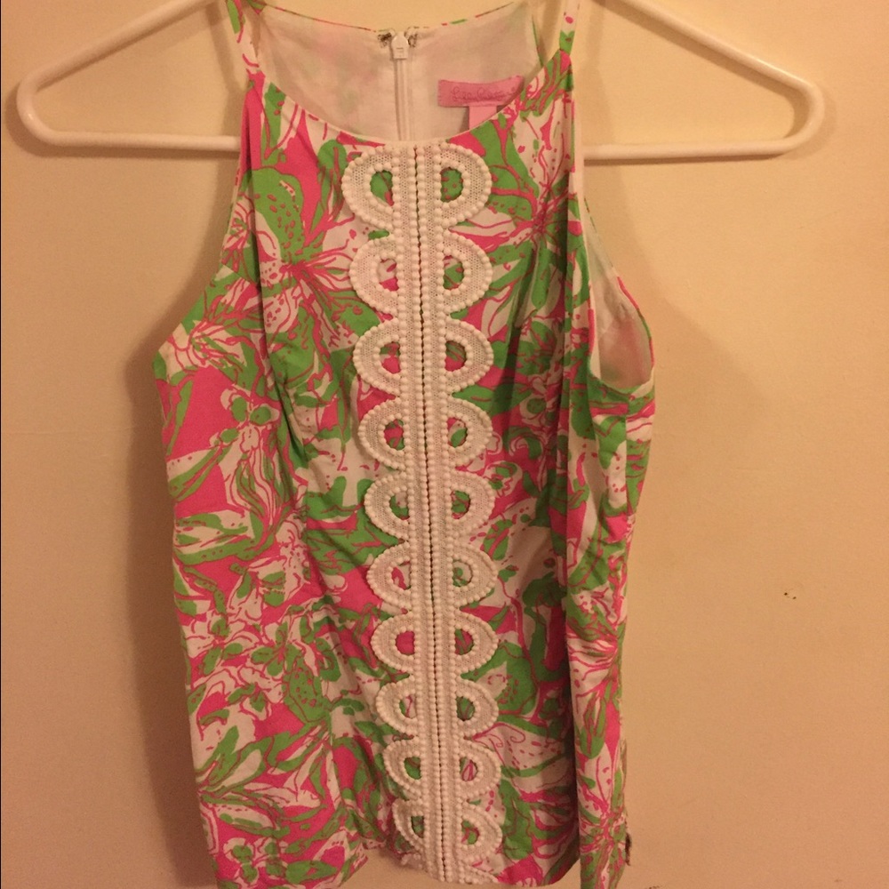 Lilly Pulitzer top perfect for Easter