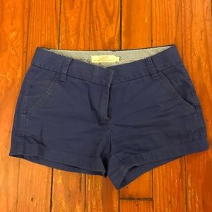 J. Crew 3 inch Chino Shorts