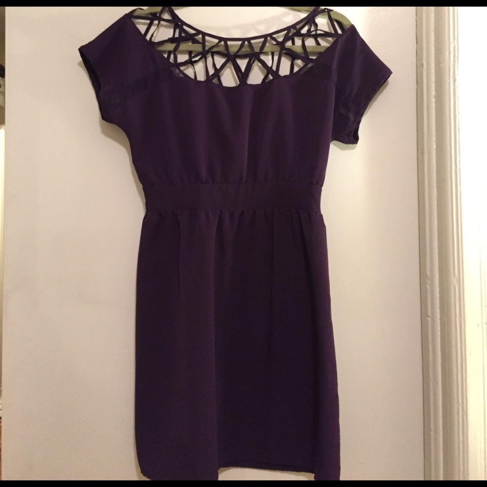 Purple dress