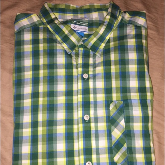 Colombia men's Omni wick button down shirt - Picture 1 of 3