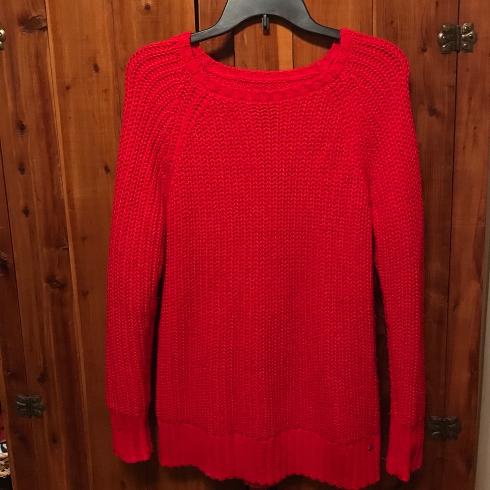 Red American Eagle Jegging Sweater