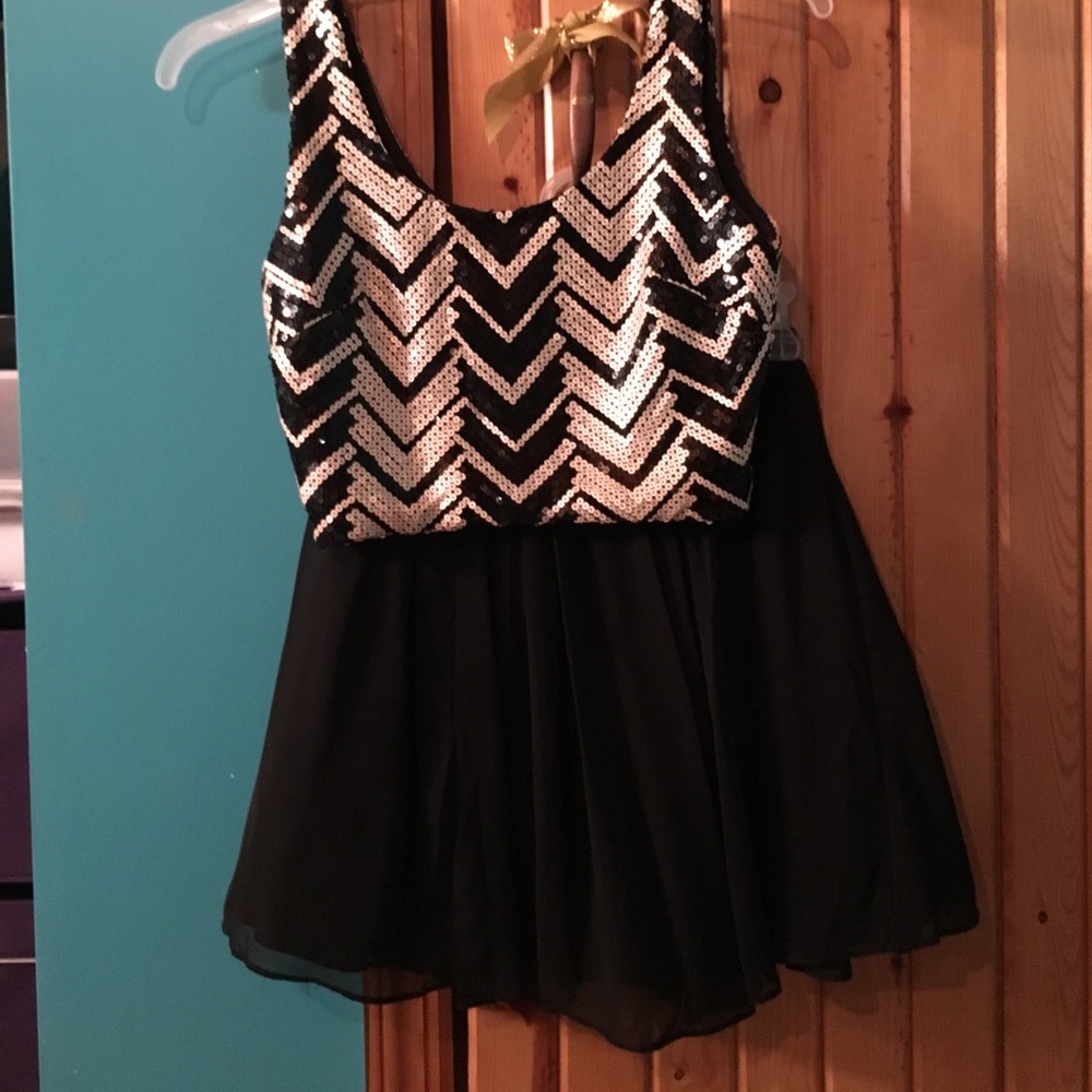 Two piece homecoming dress