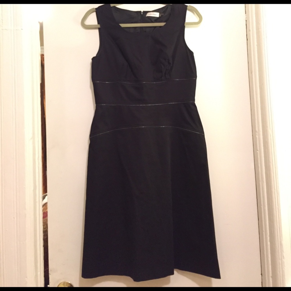 Black work dress