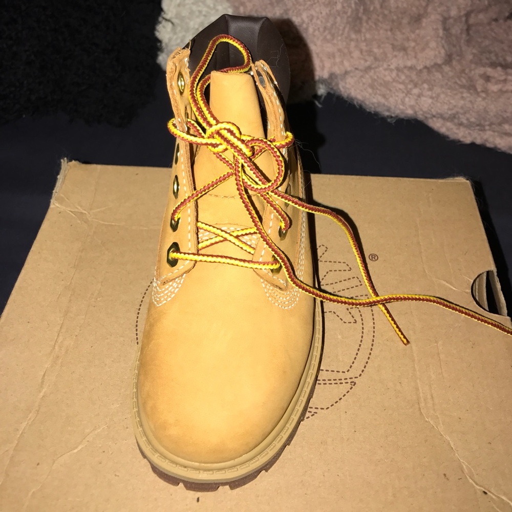 Timberland boots.