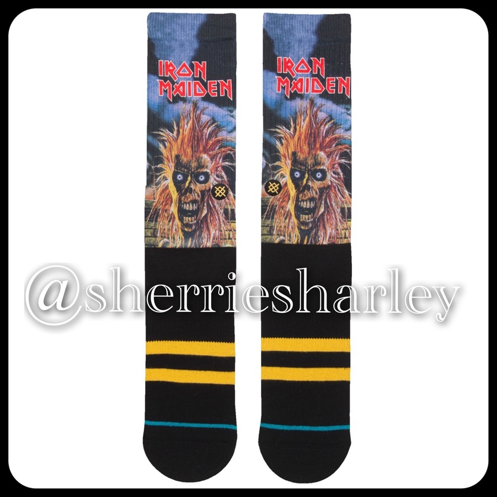 Iron Maiden Men's Socks by Stance Size Large 9-13 - Picture 3 of 5
