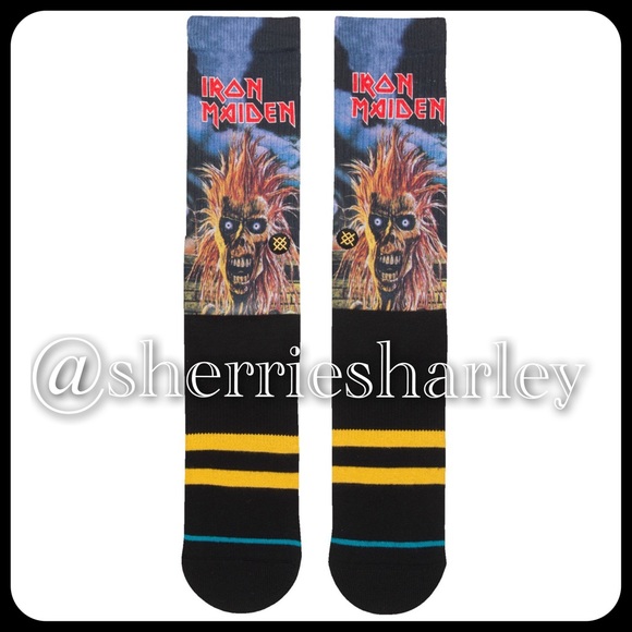 Iron Maiden Men's Socks by Stance Size Large 9-13 - Picture 3 of 5