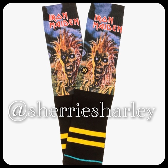 Iron Maiden Men's Socks by Stance Size Large 9-13 - Picture 4 of 5