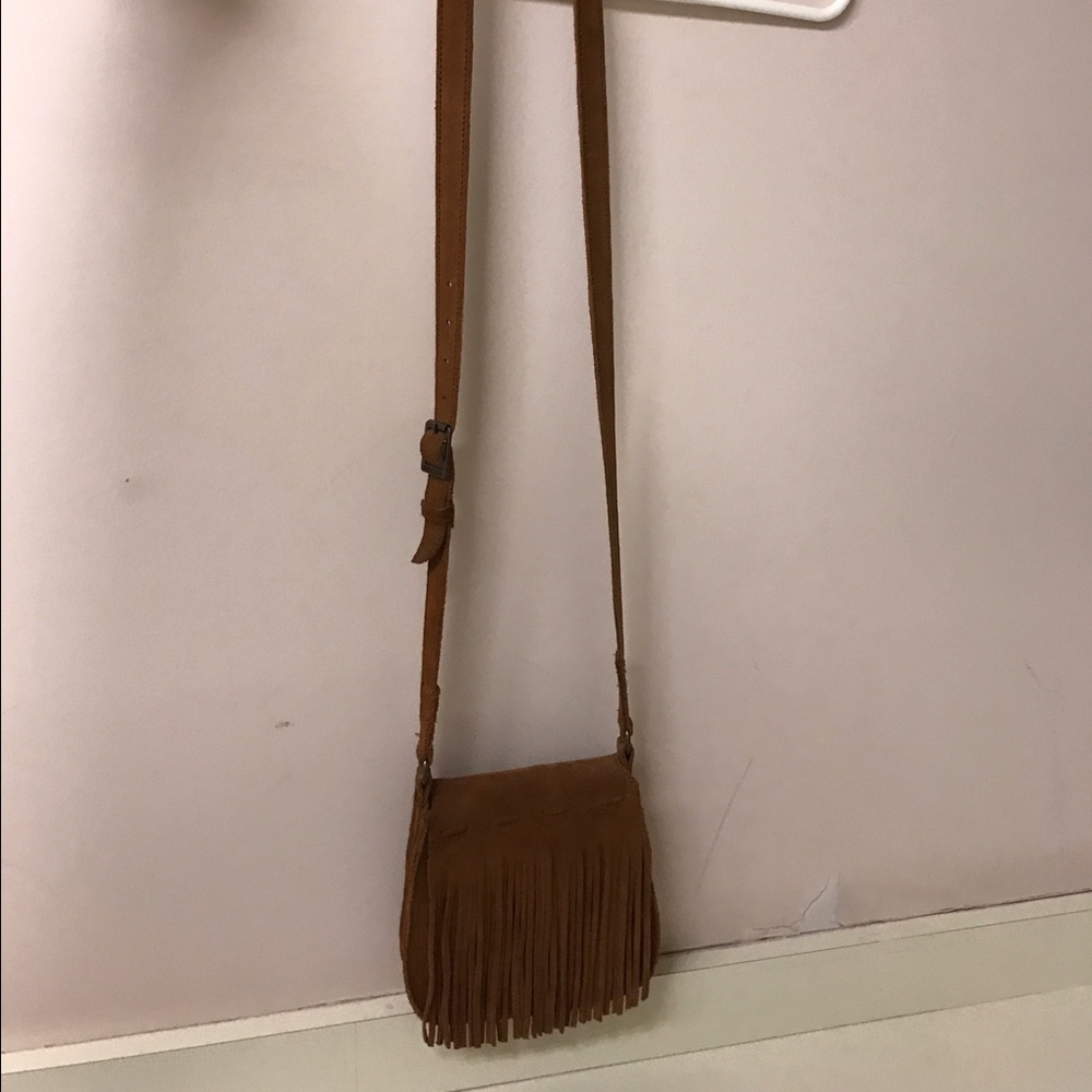 Authentic Minnetonka Crossover Bag Tan