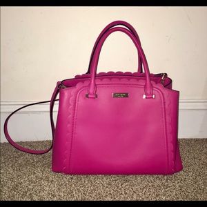 Kate Spade Maple Court scalloped Linzi purse