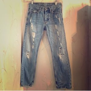 American Eagle boyfriend jeans
