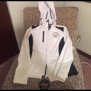 STEELERS SOFT SHELL JACKET! Size Small