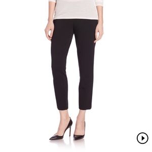 Theory Navy cropped pants