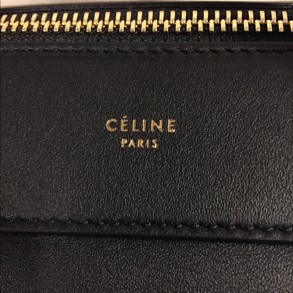 NWT Authentic Celine Small Ring Tote in Black - Picture 3 of 8