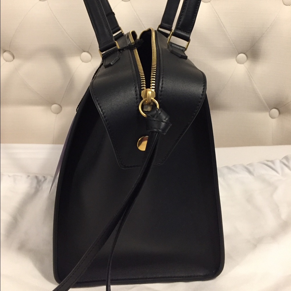 NWT Authentic Celine Small Ring Tote in Black - Picture 4 of 8
