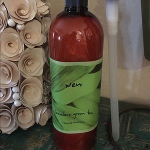 Brand New full size 32 oz Wen bamboo green tea