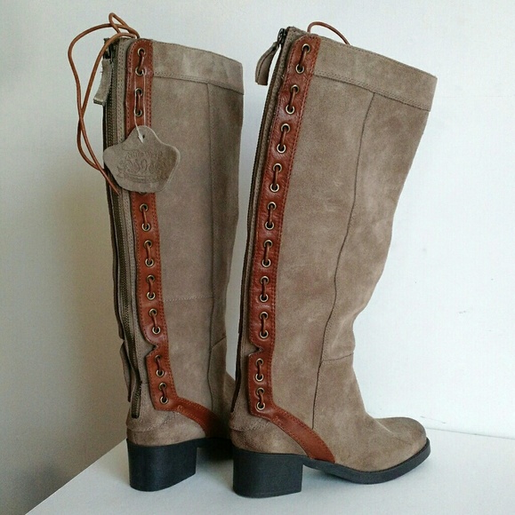 Nine West Shoes - NINE WEST Vintage America Dourado Leather boot NWT