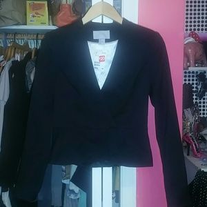 Black Peplum Blazer