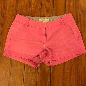 J. Crew 3 inch Chino Shorts.