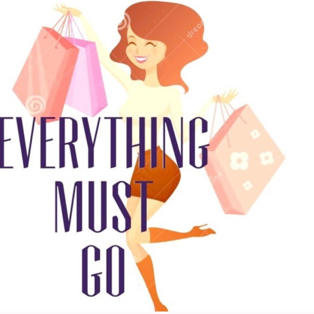 Make an offer! Closet cleaning moving sale