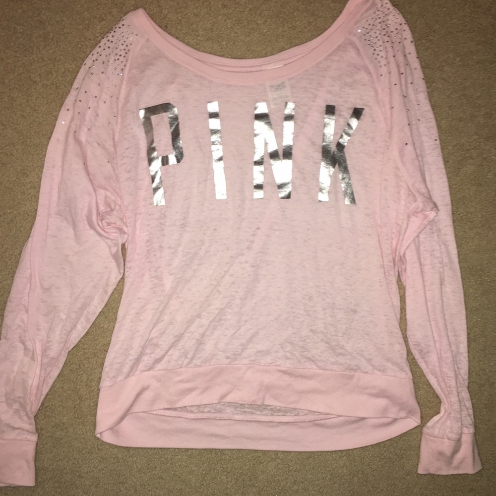 Pink long sleeve tshirt