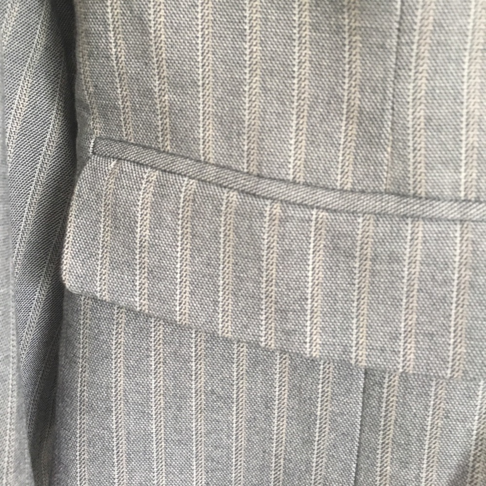 Worthington Neutral Stripe Blazer - Picture 3 of 3