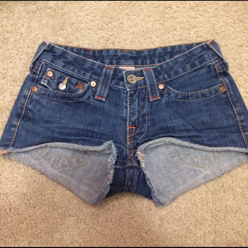 True Religion jean shorts size 26